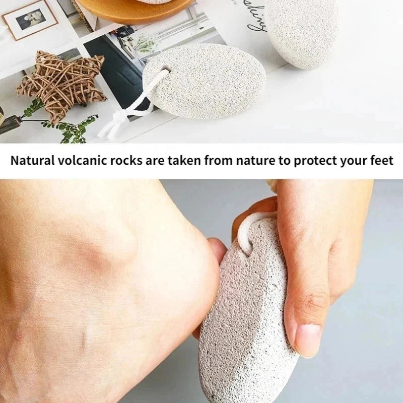 Natural Pumice Stone For Feet Hard Dead Skin Callus Remover Exfoliate Foot